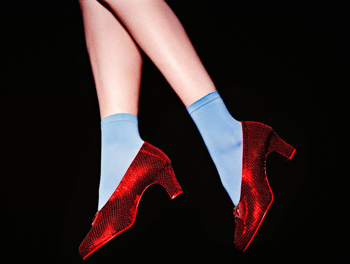 Tyler Shields Ruby Slippers II (30" x 40") For Sale at 1stDibs
