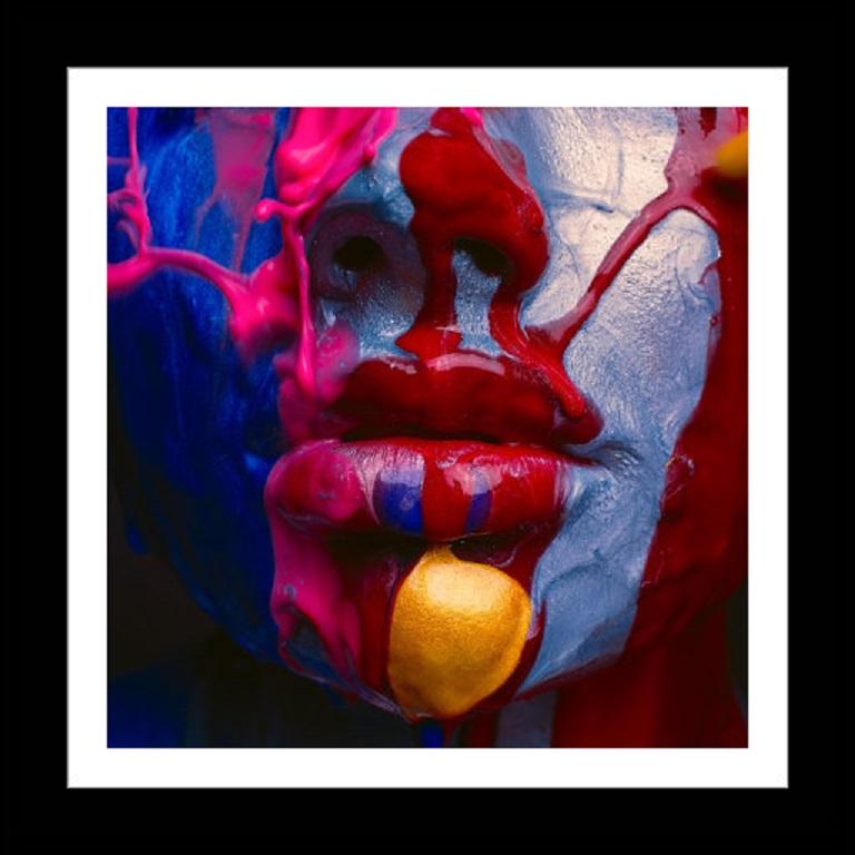 Tyler Shields - Semi Glow Mouth, Photography 2018, Printed After For Sale 1