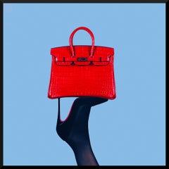 Sexy "Birkin High Heel" with Red Handbag 