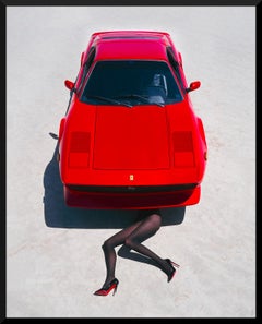 Pieds sexy sous Ferrari Mechanic"