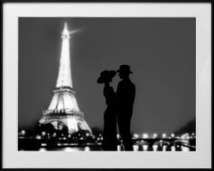 The couple at the Eiffel tower II