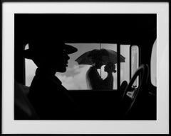 The couple outside the diner I