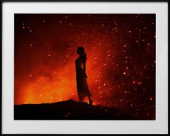 The girl in the fire