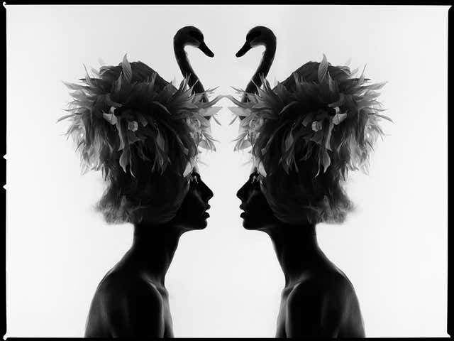 Paola Dávila - Oaxaca, kitchen. Artist Self Portraits. Black and white