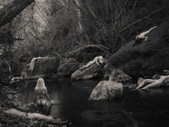 Tyler Shields - Une grenouille sur l'eau, photographie de 2015