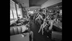 Tyler Shields - Ballerinas in the Diner, Photography 2025, Printed After