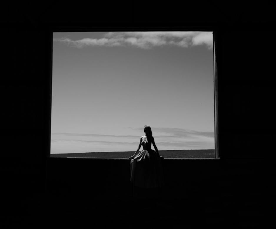 Tyler Shields - Barn Door, Photography 2016, Printed After
