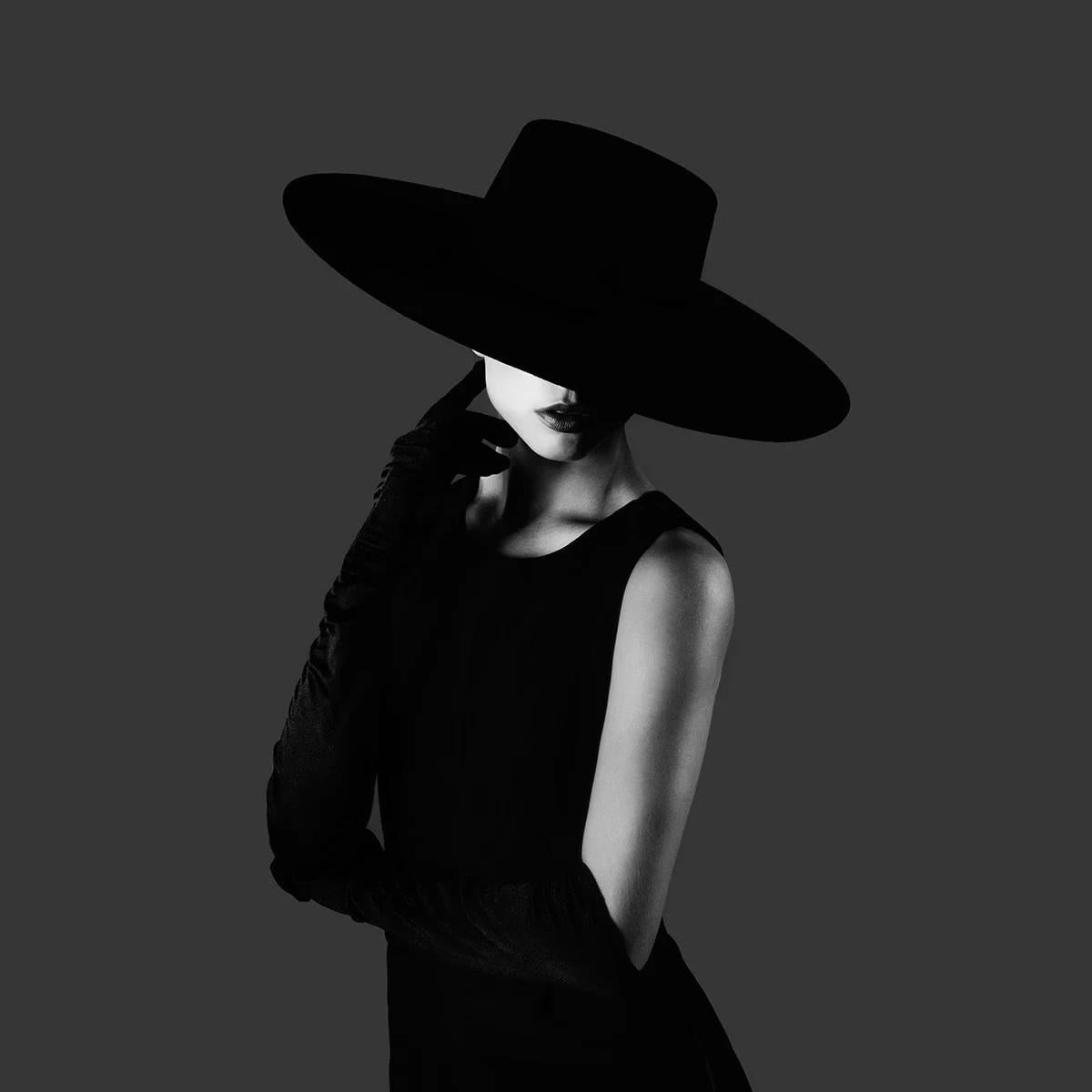Tyler Shields - Black Hat, Photography 2021, Printed After