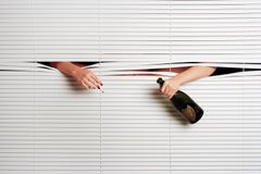 Tyler Shields - Blinds, Photography 2025, Printed After