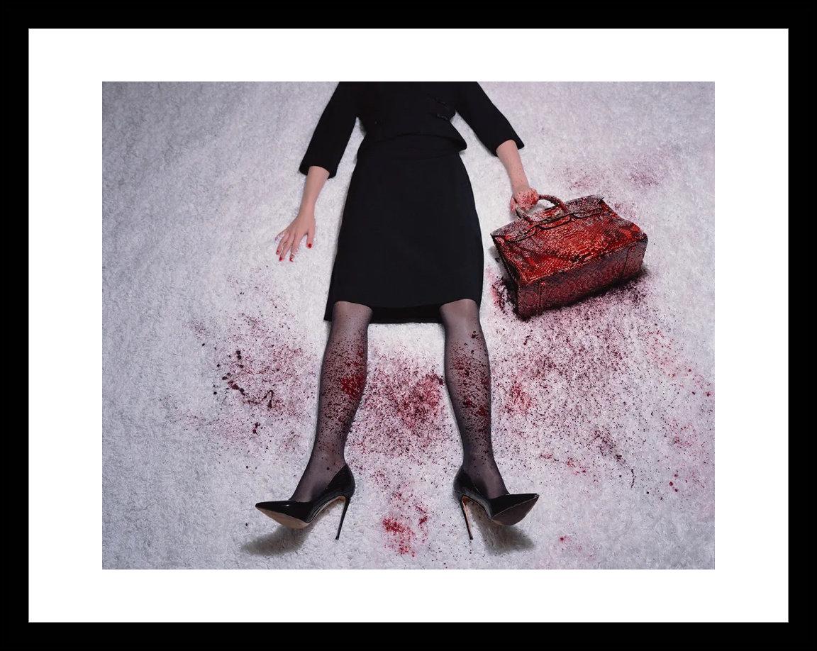 Tyler Shields - Bloody Birkin, Photography 2018, Printed After For Sale 1
