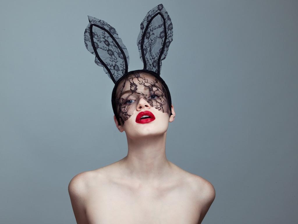 Tyler Shields - Bunny II, Photography 2017, Printed After