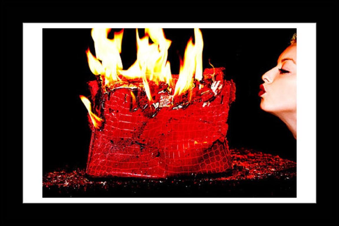Tyler Shields - Brennende Birkin, Fotografie 2012, Nachgedruckt im Angebot 1