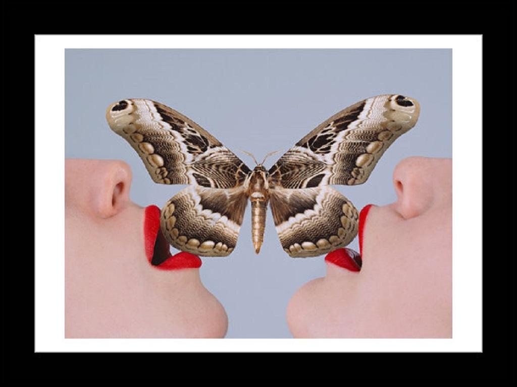 Tyler Shields - Mariposa,  Fotografía 2017, Impreso después 1