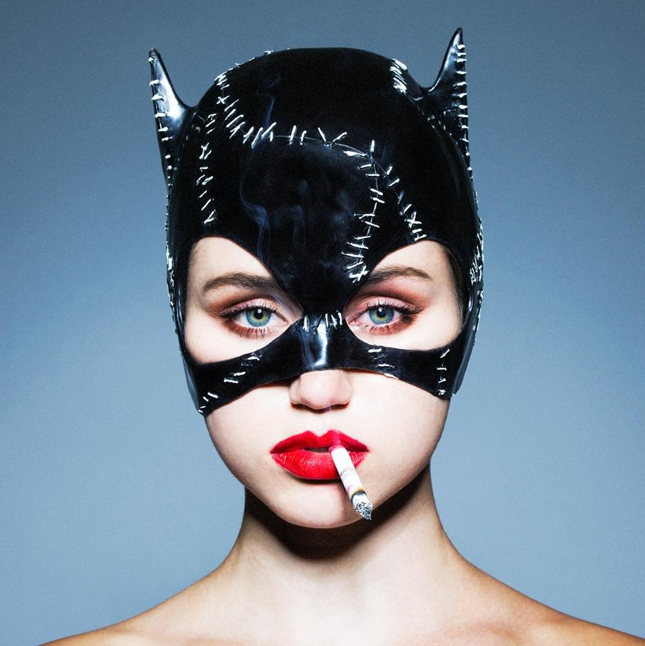 Tyler Shields - Cat Woman, Photography 2018, Printed After