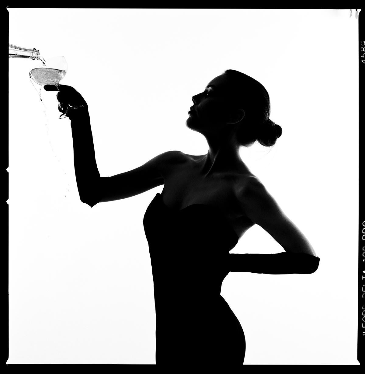 Series: Champagne Pour Silhouette
Chromogenic Print on Kodak Endura Luster Paper
All available sizes and editions:
18" x 18"
30" x 30"
45" x 45"
60" x 60"
70" x 70"
Editions of 3 + 2 Artist Proofs

Tyler Shields is a photographer, film director, and