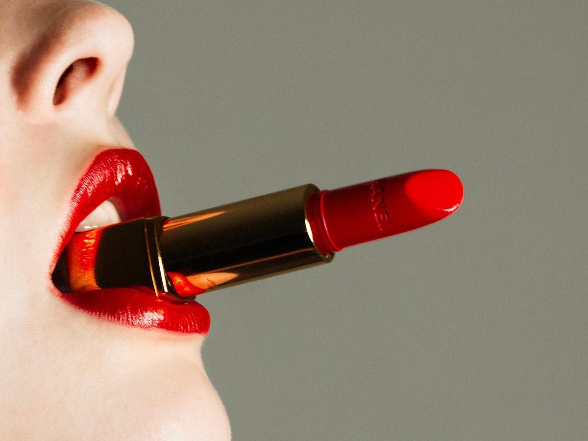 Tyler Shields - Chanel Lipstick, Photography 2024, Printed After
