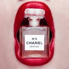Tyler Shields - Chanel Mouth I, Photography 2016, Printed After
