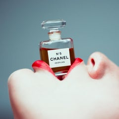Tyler Shields - Chanel Mouth II, Photography 2016, Printed After