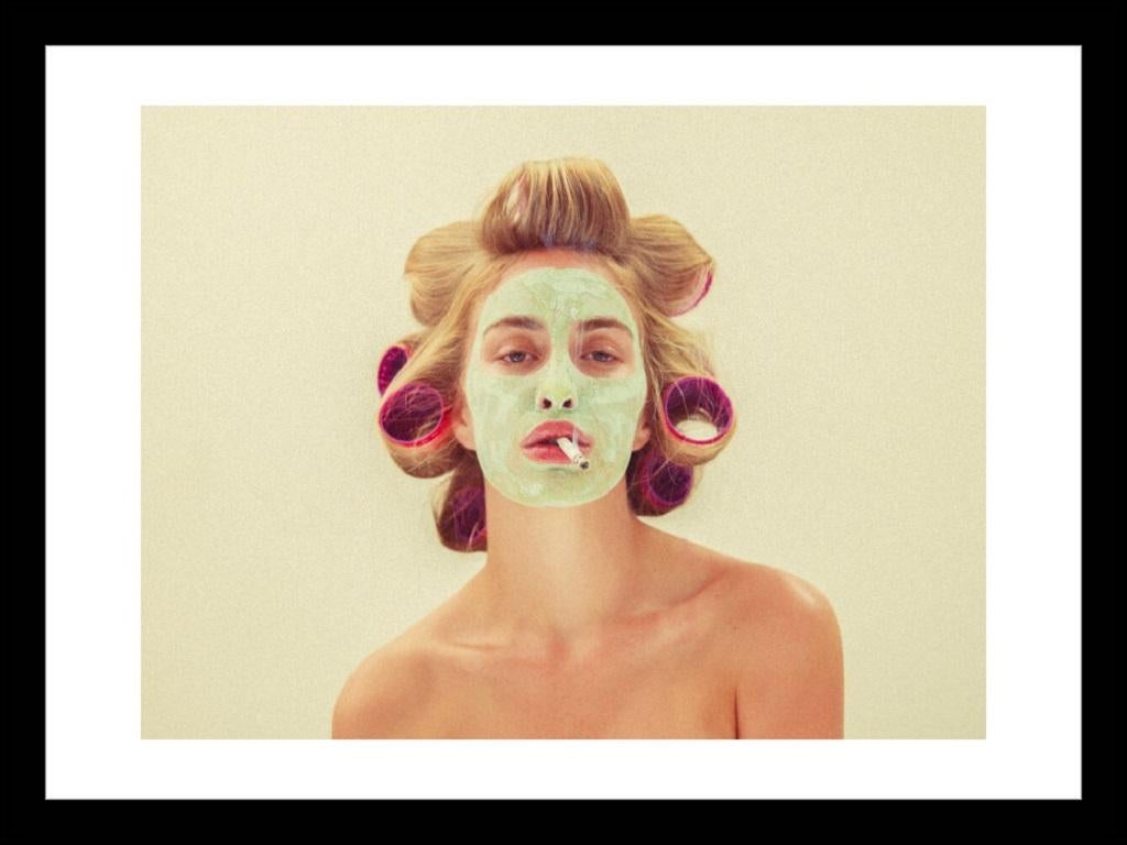 Tyler Shields - Máscara de arcilla, Fotografía 2014, Impresión posterior en venta 1