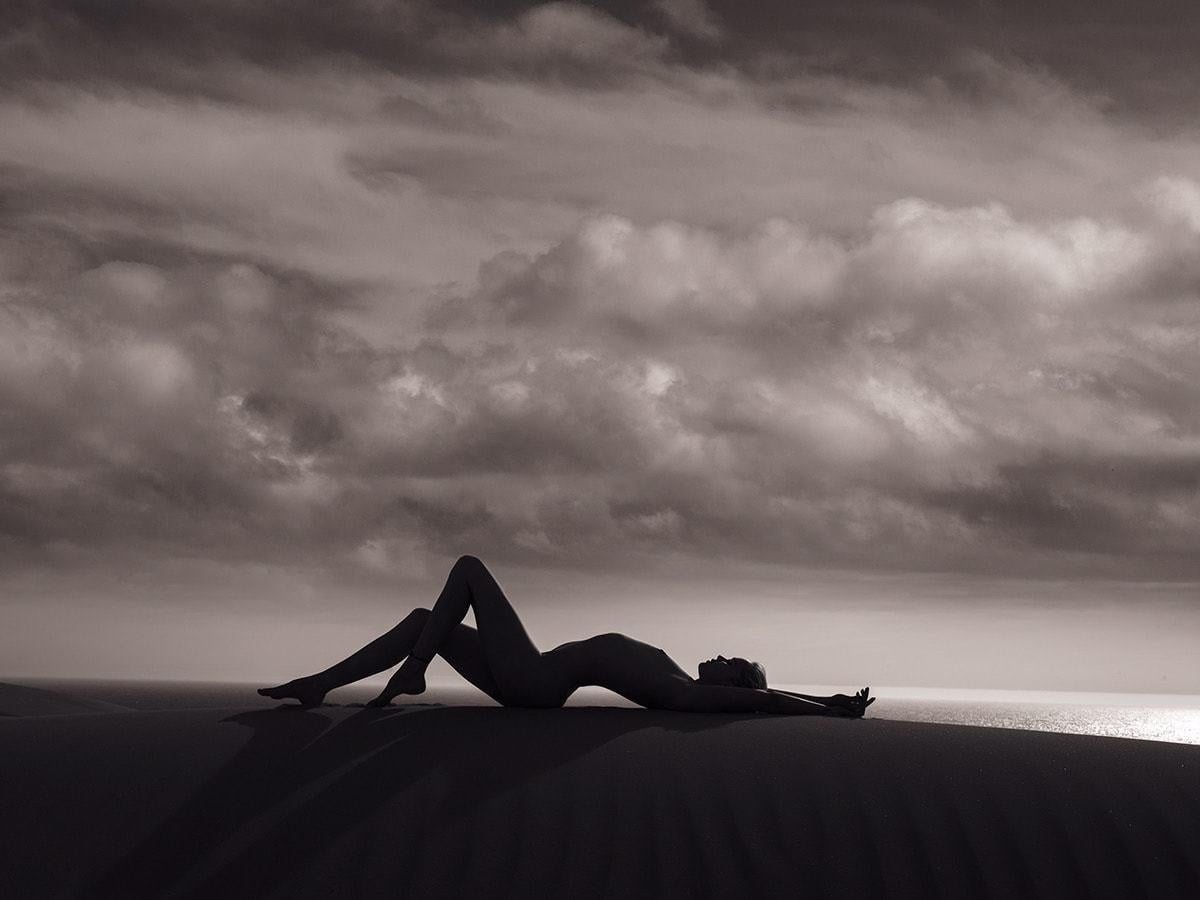 Tyler Shields - Edge of the World, Photography 2020, Printed After