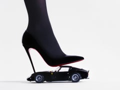 Tyler Shields - Ferrari High Heel, Photography 2022, Printed After