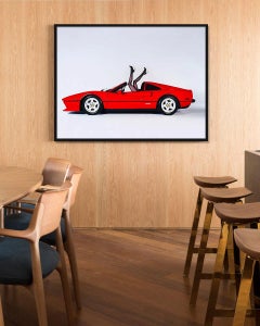 Tyler Shields - Ferrari Legs  - Signed Photograph