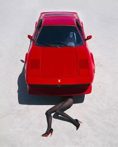 Tyler Shields - Ferrari Mechanics - Photographie signée