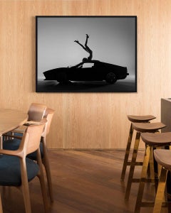 Tyler Shields - Ferrari Monochrome - Signed Photograph