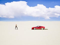 Tyler Shields - Ferrari Seilzug, Fotografie 2022, Nachgedruckt