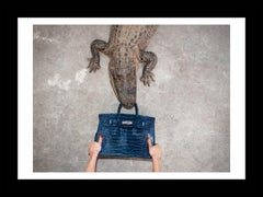 Tyler Shields - Gator Birkin Hands, Photography 2012, Printed After