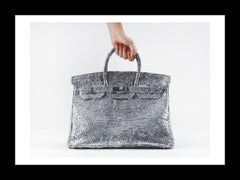 Tyler Shields - Glitter Birkin,  Photography 2018, Printed After