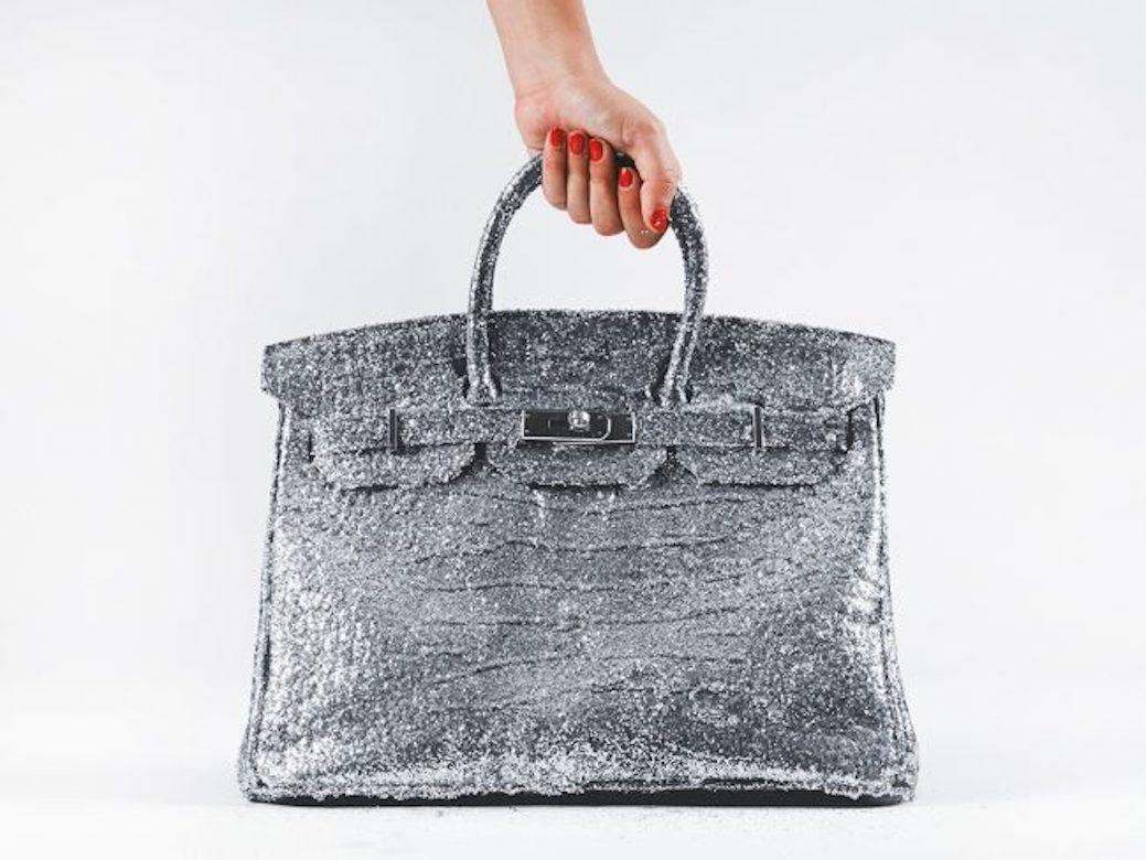 Tyler Shields - Glitter Birkin,  Photography 2018, Printed After