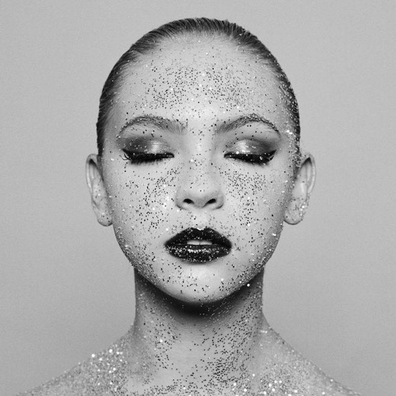 Tyler Shields - Glitter Face, Photography 2016, Printed After