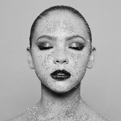 Tyler Shields - Cara de purpurina, Fotografía 2016, Impresión posterior