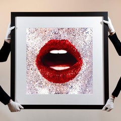 Tyler Shields - Glitter Lips - Signed Photograph