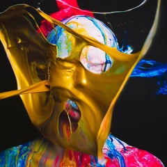 Tyler Shields - Gold Emaille, Fotografie 2018, gedruckt nach