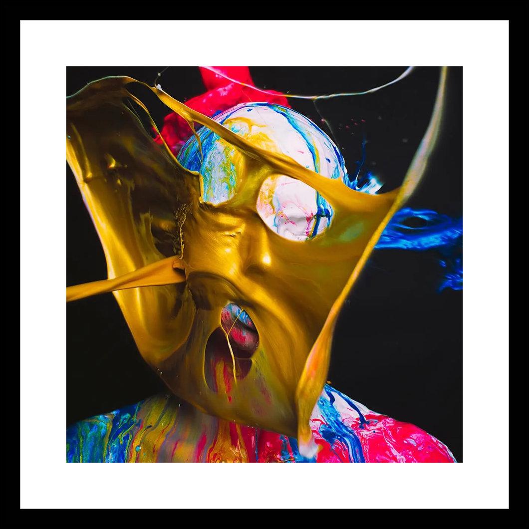 Tyler Shields - Gold Emaille, Fotografie 2018, gedruckt nach im Angebot 1