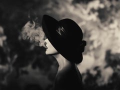 Tyler Shields - Hat With Smoke, Photography 2024, Printed After