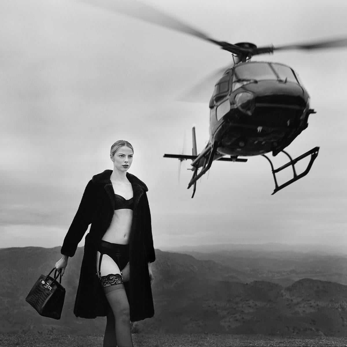 Tyler Shields - Helicopter II, Photography 2021