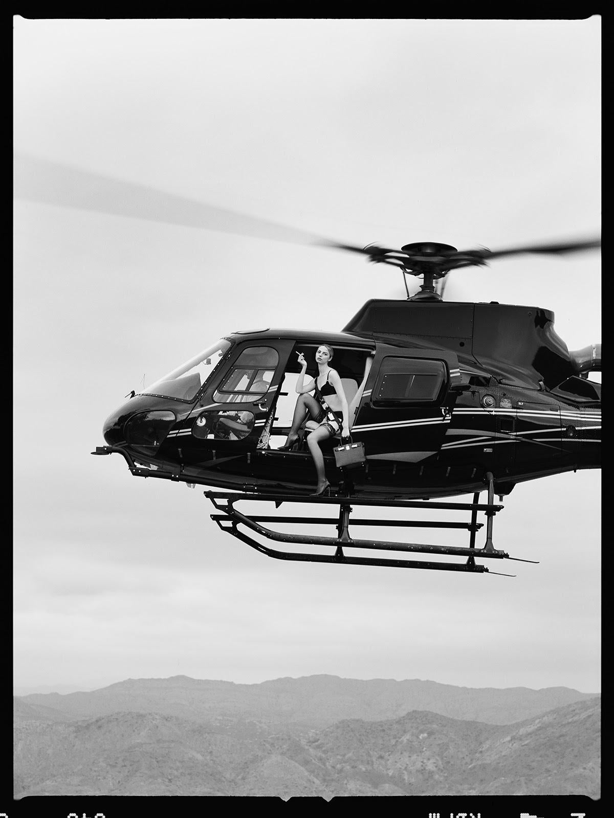 Tyler Shields - Helicopter IV, Photography 2021, Printed After