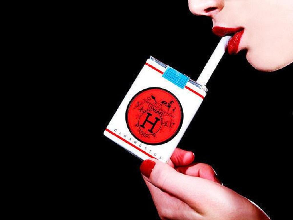 Tyler Shields - Cigarettes Hermès, Photographie 2015