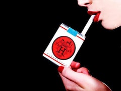 Tyler Shields - Hermes Cigarettes, Photography 2015, Printed After