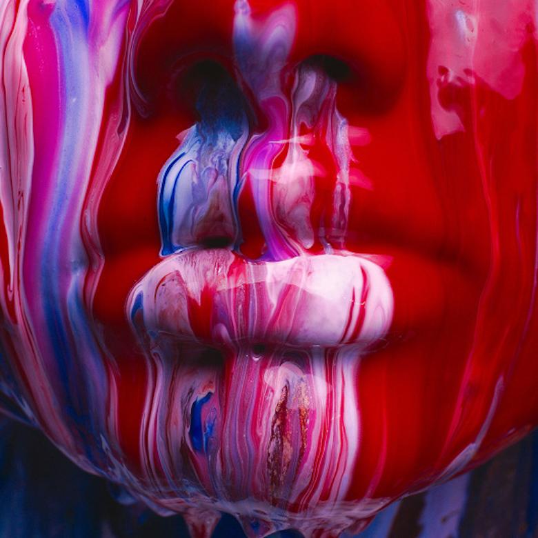 Tyler Shields - High Glosss Mouth, photographie 2018, imprimée d'après