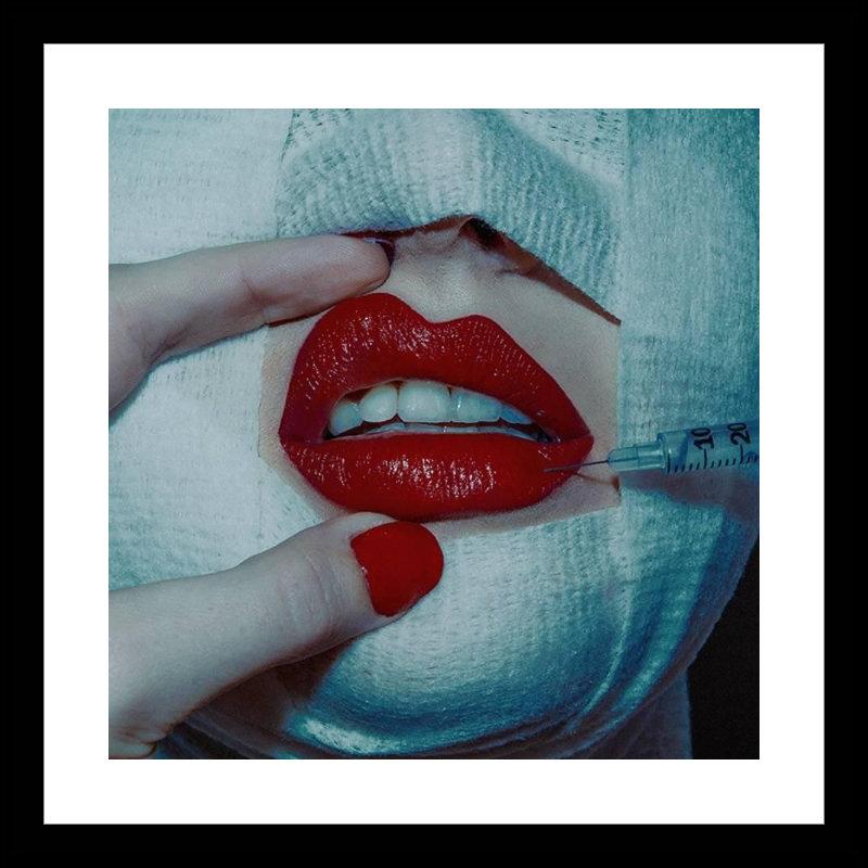 Tyler Shields - Injektion, Fotografie 2015, Nachgedruckt 1