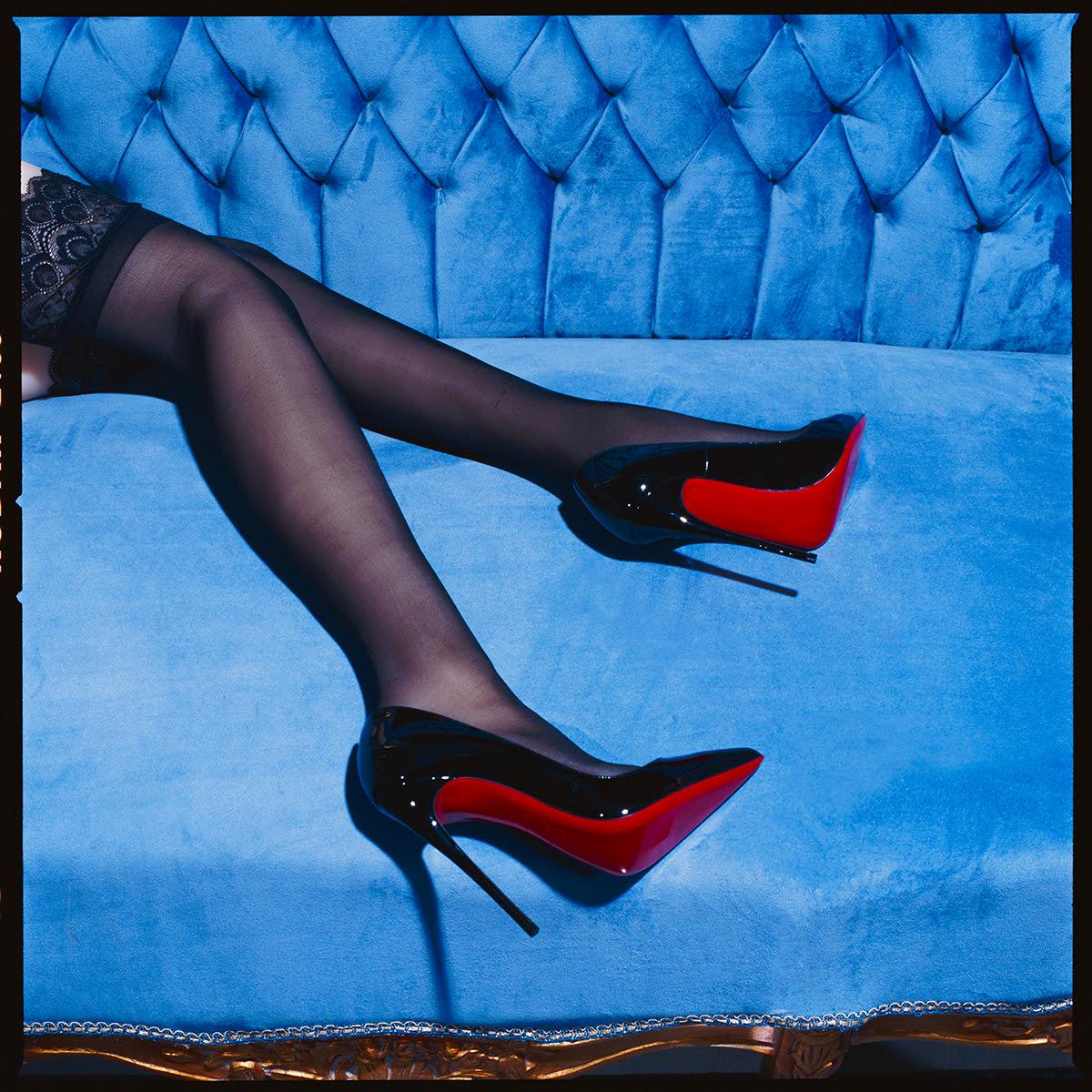 Tyler Shields - Legs in the Gold Room, Photography 2024, Printed After