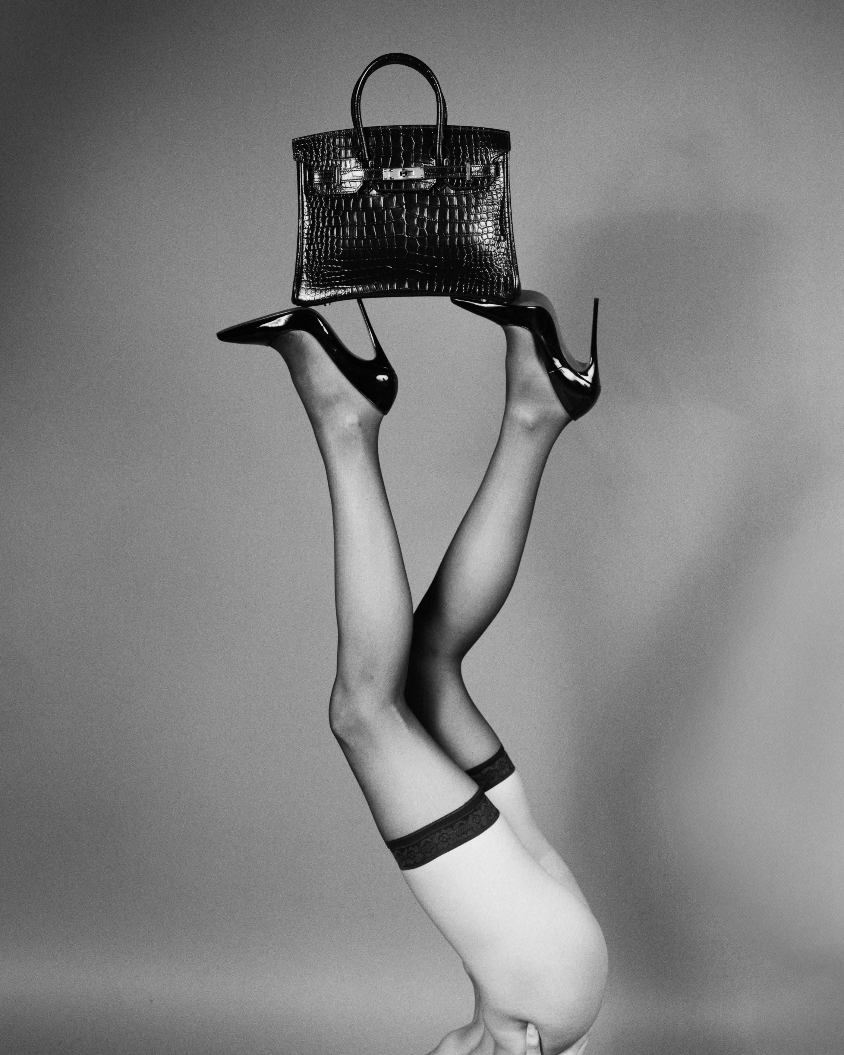 Tyler Shields - Legs Up Birkin, Photography 2025, Printed After