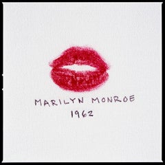 Tyler Shields - Marilyn Monroe Lips, Fotografie 2015, Nachgedruckt