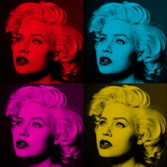 Tyler Shields - Marilyn Pop art, photographie 2023, imprimée d'après