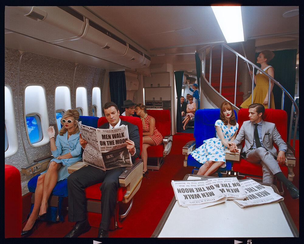 Tyler Shields - Men Walk on The Moon, Photography 2015, Printed After