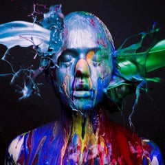 Tyler Shields - Metálico, Fotografía 2018, Impresión posterior